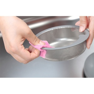 サンコー　びっくりフレッシュ　ピカピカ排水口直洗い　ピンク　ＢＦ－０５　１パック（２０枚）4