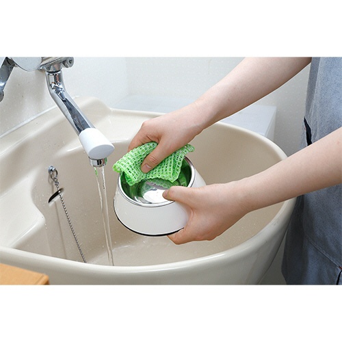 サンコー　びっくりフレッシュ　ペット用食器洗い　メッシュ　２０×２０ｃｍ　グリーン　ＢＨ－２４　１枚4