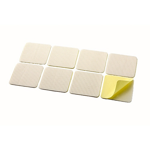 サンコー　おくだけ吸着　安心すべり止めシート　１０×１０ｃｍ　ＯＫ－８０５　１パック（８枚）1
