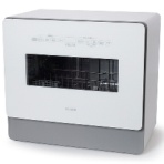 シロカ　食器洗い乾燥機　オートオープンタイプ　グレー　ＳＳ－ＭＡ３５１　１台