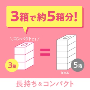 日本製紙クレシア　スコッティ　ティシュー　フラワーボックス　２５０組／箱　１パック（３箱）3