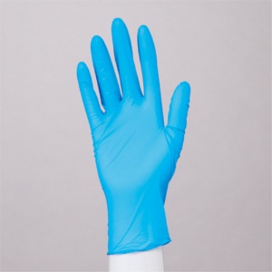 ＹＡＭＡＺＥＮ　使い捨て手袋　ニトリル　パウダーフリー　Ｍ　ブルー　ＹＯ－ＮＴＧ－Ｍ（ＢＬ）　１箱（１００枚）2