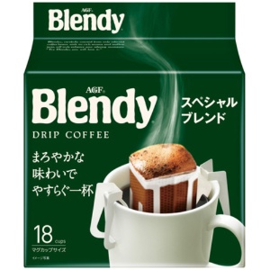 味の素ＡＧＦ　ブレンディ　レギュラー・コーヒー　ドリップパック　スペシャル・ブレンド　１パック（１８袋）1