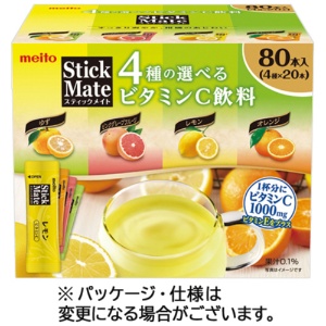 名糖　スティックメイト　ビタミンＣ飲料アソート　１箱（８０本）1
