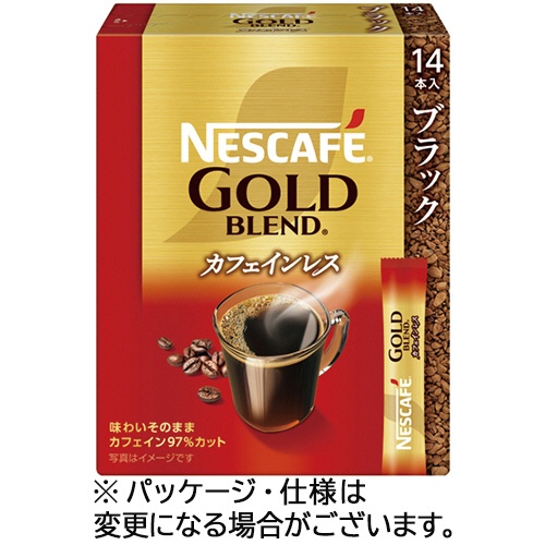 ネスレ　ネスカフェ　ゴールドブレンド　カフェインレス　スティック　１箱（１４本）1