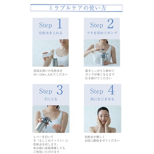 サイエンス　ウルトラファインミスト　ミラブルケア　１台2