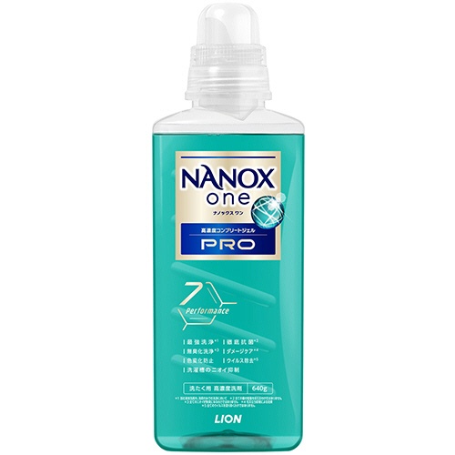 ライオン　ＮＡＮＯＸ　ｏｎｅ　ＰＲＯ　本体　大　６４０ｇ　１本1