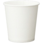 サンナップ　ホワイトペーパーカップ　９０ｍＬ（３オンス）　Ｃ９０１００ＡＷ　１パック（１００個）