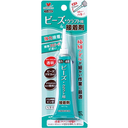 カワグチ　ビーズ・クラフト用ボンド　１７ｇ　１１－５０２　１本1