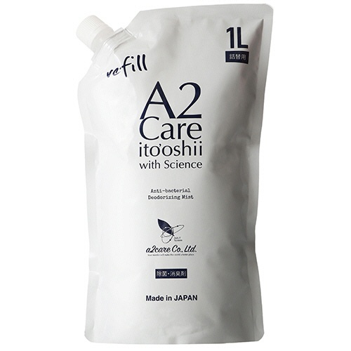 エーツーケア　Ａ２Ｃａｒｅ　除菌・消臭剤　詰め替え用　１Ｌ　１個1