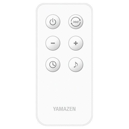 ＹＡＭＡＺＥＮ　ＤＣモーター壁掛けサーキュレーター　ホワイト　ＹＷＲＸ－ＢＭＤ１８（Ｗ）　１台2