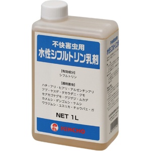 大日本除蟲菊　ＫＩＮＣＨＯ　不快害虫用　水性シフルトリン乳剤　１Ｌ　１本1