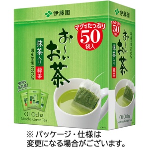 伊藤園　おーいお茶　抹茶入り緑茶　エコティーバッグ　１箱（５０バッグ）1
