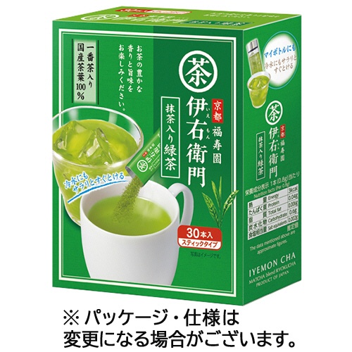 宇治の露製茶　伊右衛門　インスタント緑茶スティック　１箱（３０本）1