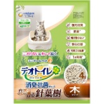 ユニ・チャーム　デオトイレ　飛び散らない針葉樹の消臭・抗菌チップ　４Ｌ　１パック