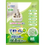 ユニ・チャーム　デオトイレ　飛び散らない緑茶成分入り消臭サンド　４Ｌ　１パック