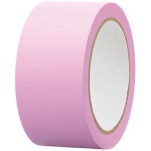 ＴＡＮＯＳＥＥ　カラー養生テープ　５０ｍｍ×２５ｍ　厚み約０．１０５ｍｍ　ピンク　１巻1