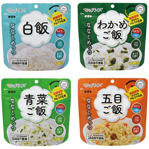 サタケ　マジックライス　ななこめっつ　３６食満足セットＣ　１ＦＭＲ８５０２３ＺＭ　１ケース1