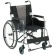 マキテック　スチール製車いす（自走式・背折れタイプ）　黒／グレー　ＥＸ－１１ＫＧＳ　１台1