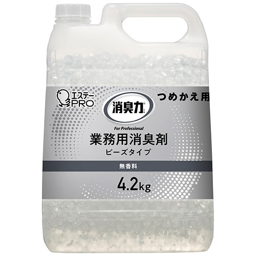 たのめーる】エステー 消臭力 業務用消臭剤 ビーズタイプ 特大 無香料