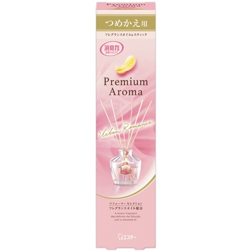 エステー　玄関・リビング用　消臭力　Ｐｒｅｍｉｕｍ　Ａｒｏｍａ　Ｓｔｉｃｋ　アーバンロマンス　つめかえ用　５０ｍＬ　１個1