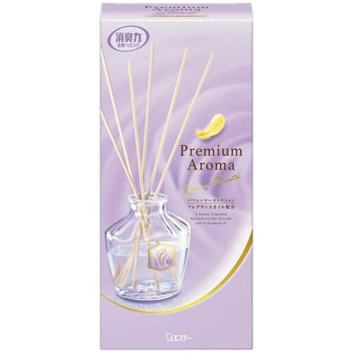 エステー　玄関・リビング用　消臭力　Ｐｒｅｍｉｕｍ　Ａｒｏｍａ　Ｓｔｉｃｋ　グレイスボーテ　本体　５０ｍｌ　１個1