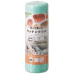 オーミケンシ　洗って使えるキッチンクロス　８０カット　１０２１　１ロール
