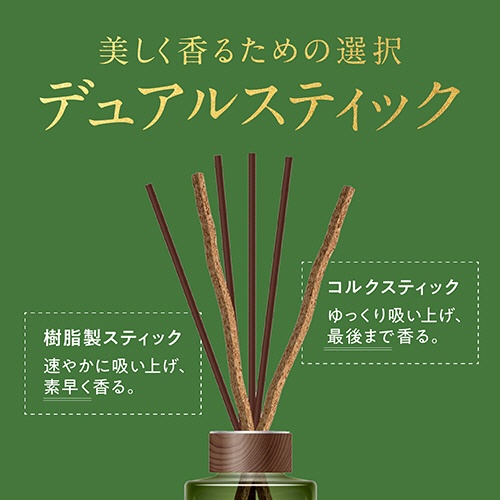 アース製薬　Ｓｕｋｋｉ－ｒｉ！　ＣＯＲＫ＋ＳＴＩＣＫ　－Ｐｕｒｉｔｕｒｅ－　「大樹の下で」　つめかえ用　１００ｍｌ　１本6