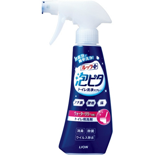 ライオン　ルックプラス　泡ピタ　トイレ洗浄スプレー　ウォーターリリーの香り　本体　３００ｍＬ　１本1