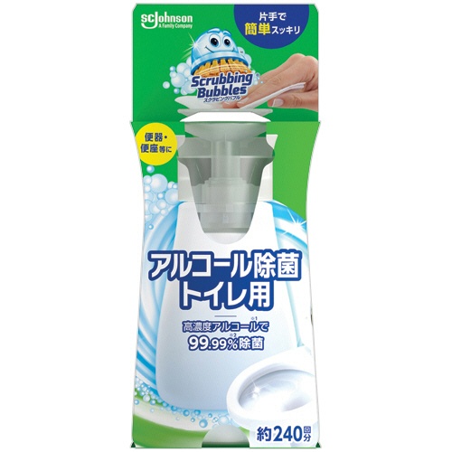 ジョンソン　スクラビングバブル　アルコール除菌　トイレ用　本体　３００ｍＬ　１個1