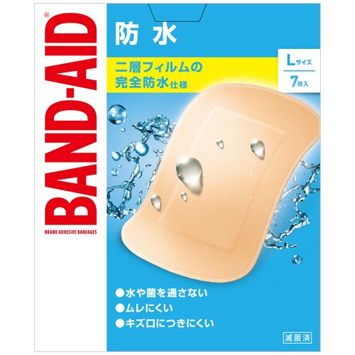 ＪＮＴＬコンシューマーヘルス　バンドエイド　防水　Ｌサイズ　１箱（７枚）1