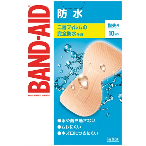 ＪＮＴＬコンシューマーヘルス　バンドエイド　防水　指先用　１箱（１０枚）1