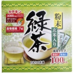 のむらの茶園　粉末玄米入り緑茶スティック　０．５ｇ　１パック（１００本）