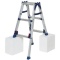 ピカ　四脚アジャスト式はしご兼用脚立　かるノビ　９７０ｍｍ　ＳＣＬ－９０Ａ　１台