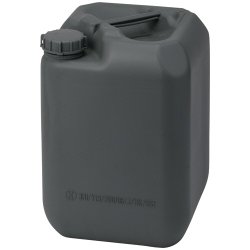 積水成型工業　多層ＵＮハイクリーンボトル　２０Ｌ　グレー　２０ＳＬ５－Ｆ４－Ｙ１．５（ＤＢ）　Ｂ１９９０００１　１セット（４個）1