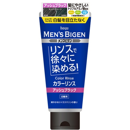 ｈｏｙｕ　メンズビゲン　カラーリンス　アッシュブラック　１６０ｇ　１本1