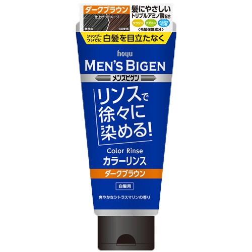 ｈｏｙｕ　メンズビゲン　カラーリンス　ダークブラウン　１６０ｇ　１本1