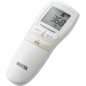 タニタ　非接触体温計　アイボリー　ＢＴ－５４３－ＩＶ　１台1