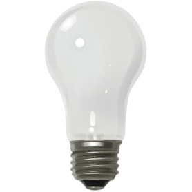 ＥＬＰＡ　長寿命シリカ電球　４０形　３８Ｗ　Ｅ２６　ホワイト　ＬＷ１００Ｖ３８Ｗ－Ｗ　１個