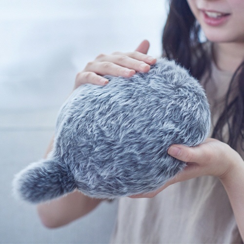 ユカイ工学　Ｐｅｔｉｔ　Ｑｏｏｂｏ　グリ（灰）　ＹＥ－ＰＱ００１Ｇ　１個2