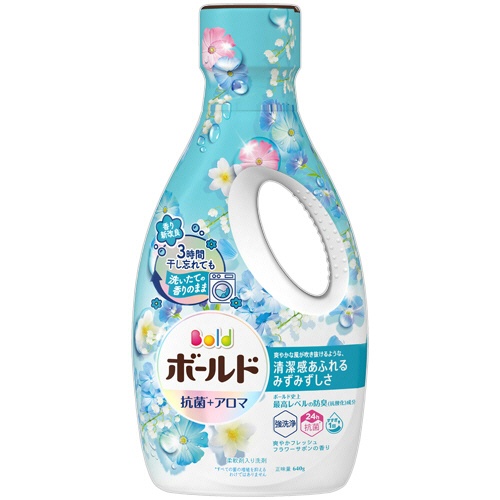 Ｐ＆Ｇ　ボールドジェル　爽やかフレッシュフラワーサボンの香り　本体　６４０ｇ　１本1