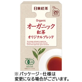 三井農林　日東紅茶　オーガニック紅茶　オリジナルブレンド　ティーバッグ　１箱（２０バッグ）