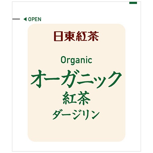 三井農林　日東紅茶　オーガニック紅茶　ダージリン　ティーバッグ　１箱（２０バッグ）2