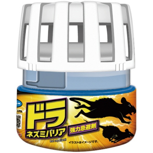 フマキラー　ドラ　ネズミバリア　強力忌避剤　４００ｇ　１個2