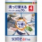 日本製紙クレシア　スコッティファイン　洗って使えるペーパータオル　７０カット／ロール　１パック（４ロール）