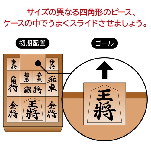 ハナヤマ　かつのう　王将出陣　１個3