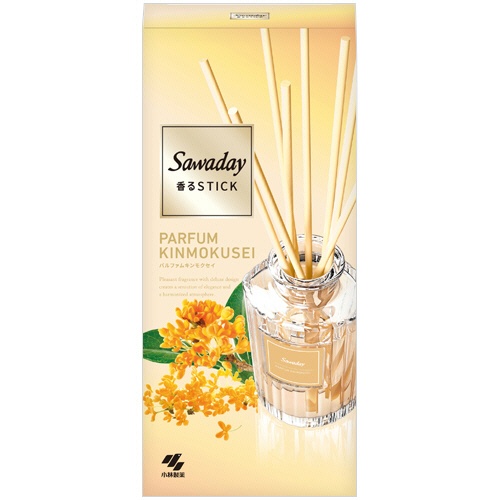 小林製薬　サワデー　香るスティック　パルファム　キンモクセイ　本体　７０ｍＬ　１セット1