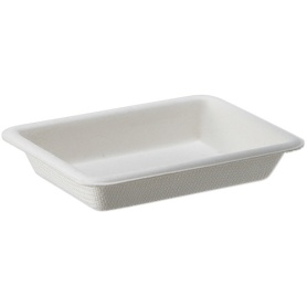 アヅミ産業　紙製小皿　白　８Ｅ１８－２１　１パック（１００枚）