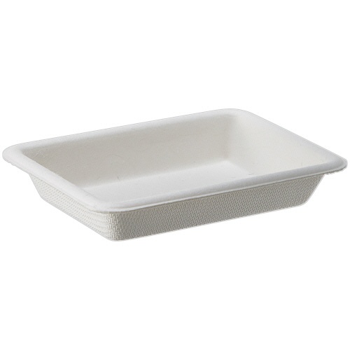 アヅミ産業　紙製小皿　白　８Ｅ１８－２１　１パック（１００枚）1