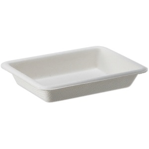 アヅミ産業　紙製小皿　白　８Ｅ１８－２１　１パック（１００枚）1